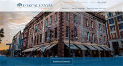 Desktop Screenshot of coastalcanvas.net